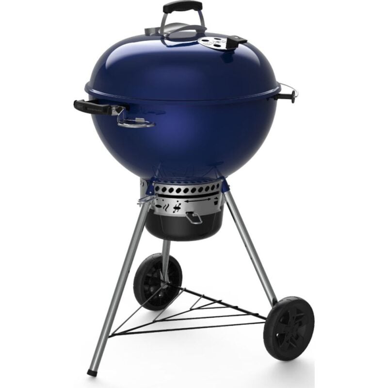 Weber C-5750 Ψησταριά MASTER TOUCH Gbs Ocean Blue Στρογγυλή 57x57cm Μπλε 14716004