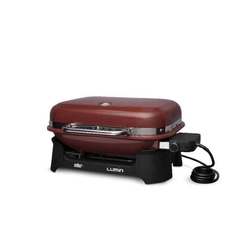 Weber Lumin 2000 Red 92040979 Ηλεκτρική Ψησταριά Σχάρας 2200W