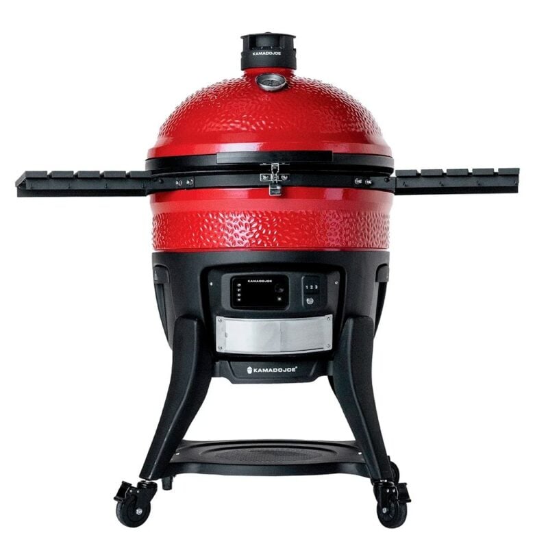 Kamado Joe KJ15042525 Ψηφιακή Κεραμική Ψησταριά Κάρβουνου & Καπνιστήρι Konnected Big Joe