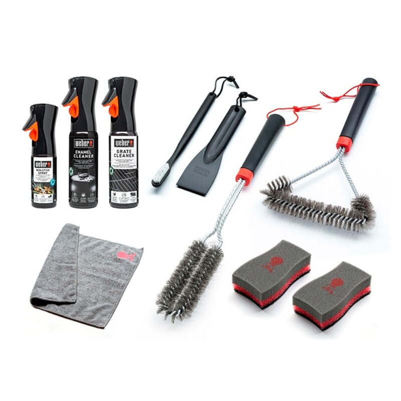 Weber 18284 Kit Καθαρισμού Για Ψησταριές Υγραερίου Με Εμαγιέ Επίστρωση