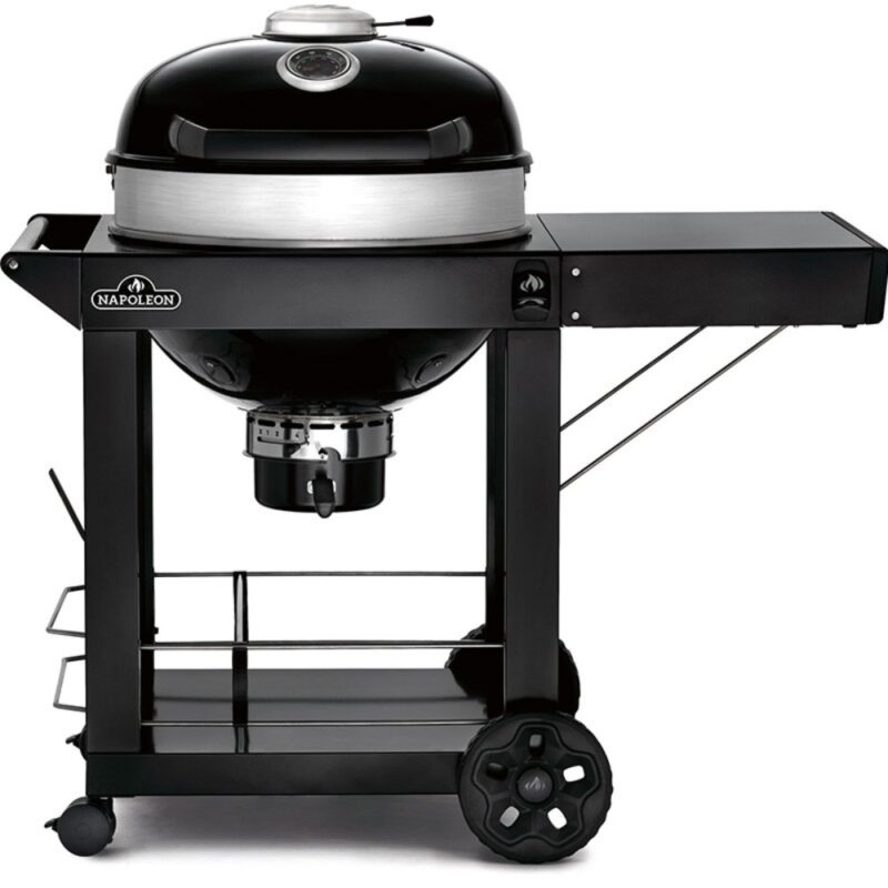 Napoleon PRO22K-CART-3 Μαντεμένια Ψησταριά Κάρβουνου Kettle με Καπάκι και Θερμόμετρο