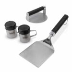 Weber 3401364 Σετ για Smashed Burger στην Πλάκα Ψησίματος