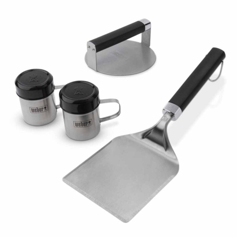 Weber 3401364 Σετ για Smashed Burger στην Πλάκα Ψησίματος