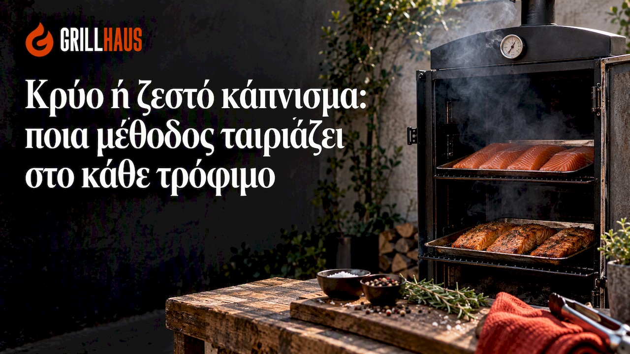 Κρύο και ζεστό κάπνισμα ψαριών