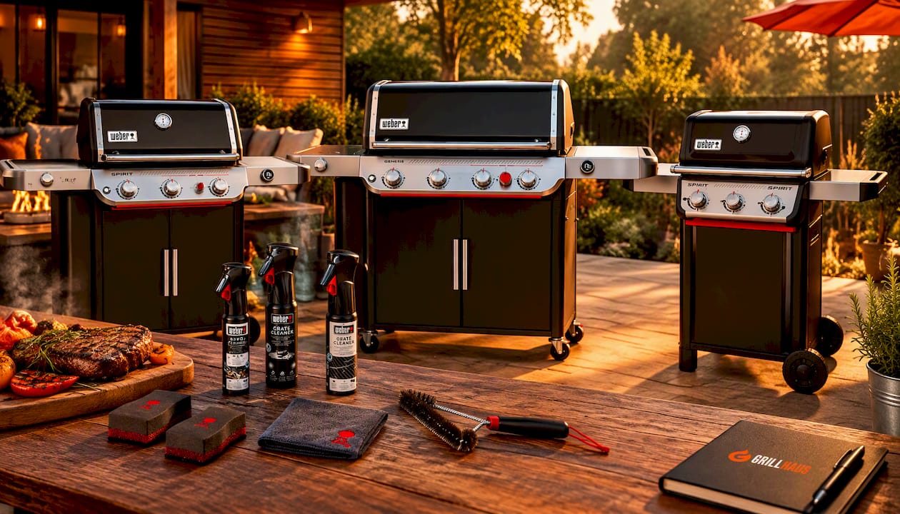Weber 18285 Kit Καθαρισμού για Ψησταριές Κάρβουνου
